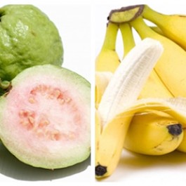 Chuối và ổi  - Cách trị nám tàn nhang từ thiên nhiên trong 2-4 tháng như thế nào